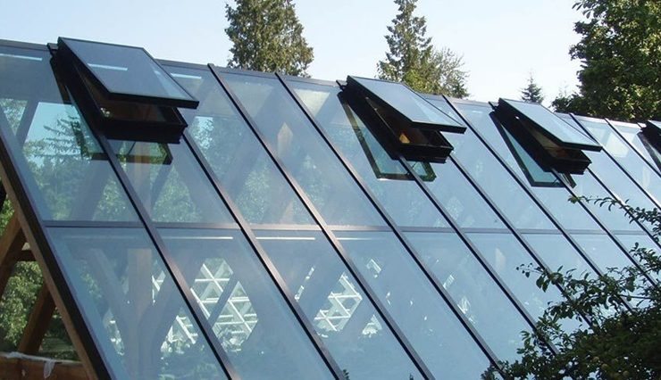 Sloped Glazing Roof